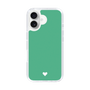 Slim Protection Case［ Original - Favorite Color Heart - Green ］