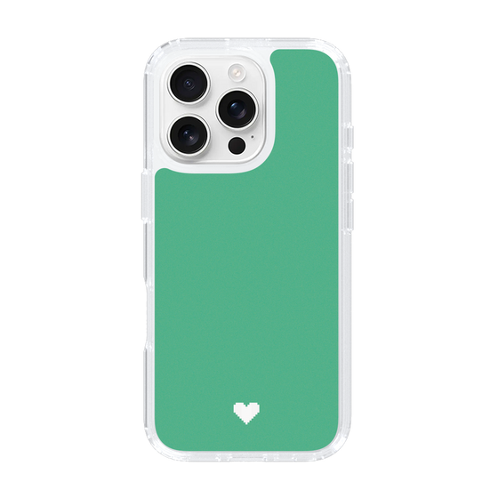 Slim Protection Case［ Original - Favorite Color Heart - Green ］