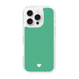Slim Protection Case［ Original - Favorite Color Heart - Green ］