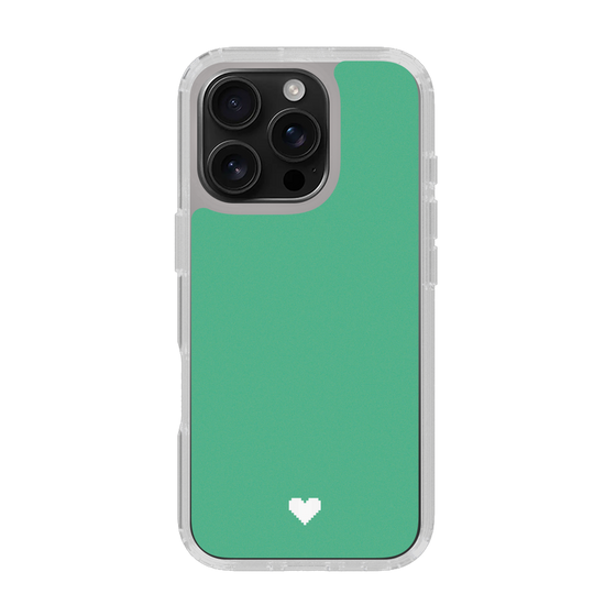 Slim Protection Case［ Original - Favorite Color Heart - Green ］