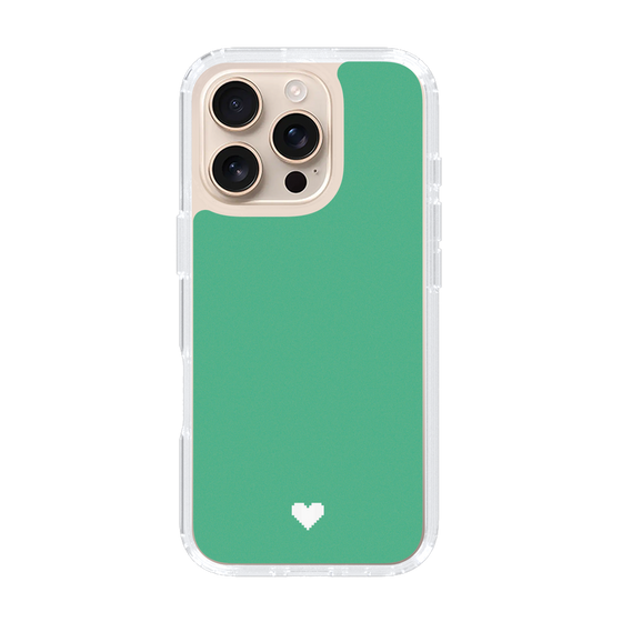 Slim Protection Case［ Original - Favorite Color Heart - Green ］