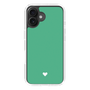 Slim Protection Case［ Original - Favorite Color Heart - Green ］