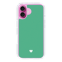 Slim Protection Case［ Original - Favorite Color Heart - Green ］