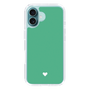 Slim Protection Case［ Original - Favorite Color Heart - Green ］