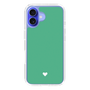 Slim Protection Case［ Original - Favorite Color Heart - Green ］