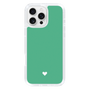 Slim Protection Case［ Original - Favorite Color Heart - Green ］
