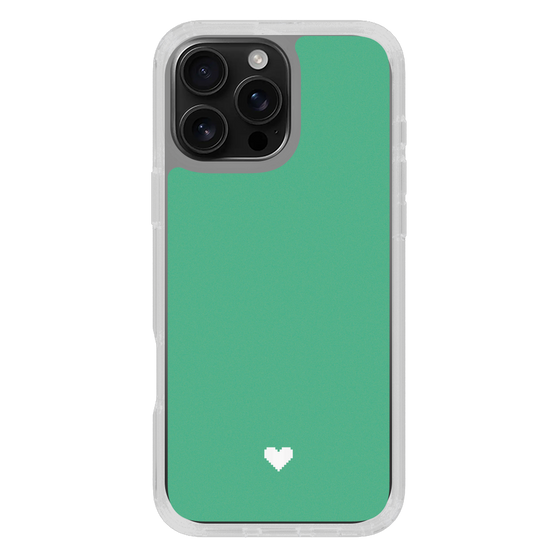 Slim Protection Case［ Original - Favorite Color Heart - Green ］