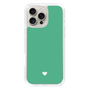 Slim Protection Case［ Original - Favorite Color Heart - Green ］