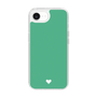 Slim Protection Case［ Original - Favorite Color Heart - Green ］