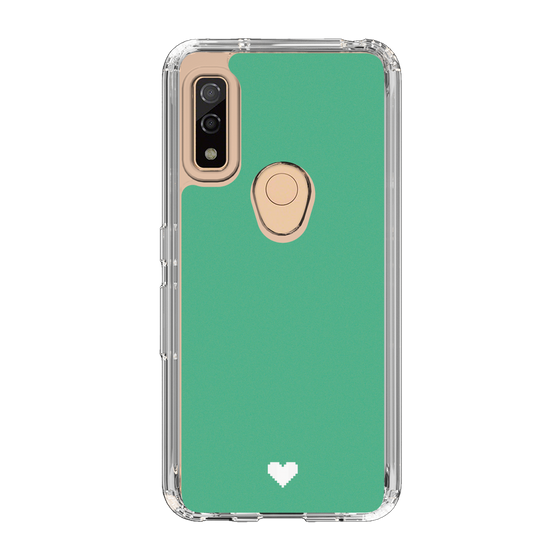 Slim Protection Case［ Original - Favorite Color Heart - Green ］
