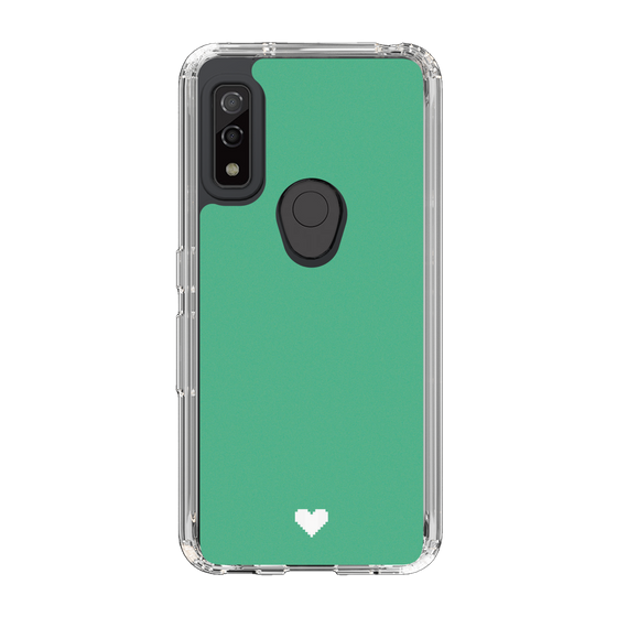 Slim Protection Case［ Original - Favorite Color Heart - Green ］