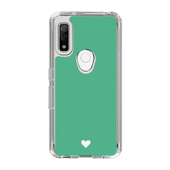 Slim Protection Case［ Original - Favorite Color Heart - Green ］