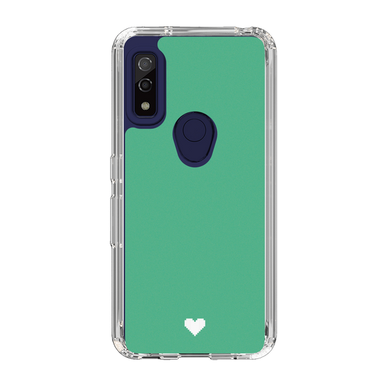 Slim Protection Case［ Original - Favorite Color Heart - Green ］