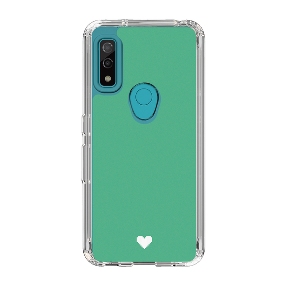 Slim Protection Case［ Original - Favorite Color Heart - Green ］