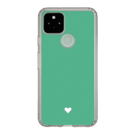 Slim Protection Case［ Original - Favorite Color Heart - Green ］