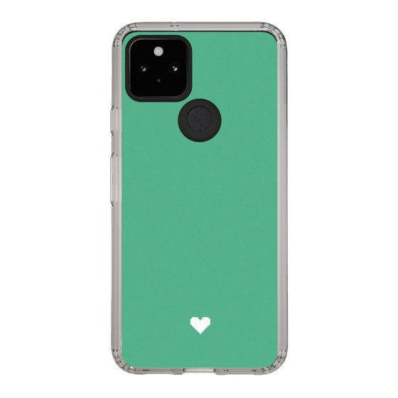 Slim Protection Case［ Original - Favorite Color Heart - Green ］