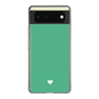 Slim Protection Case［ Original - Favorite Color Heart - Green ］