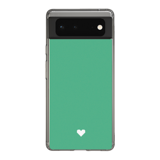 Slim Protection Case［ Original - Favorite Color Heart - Green ］