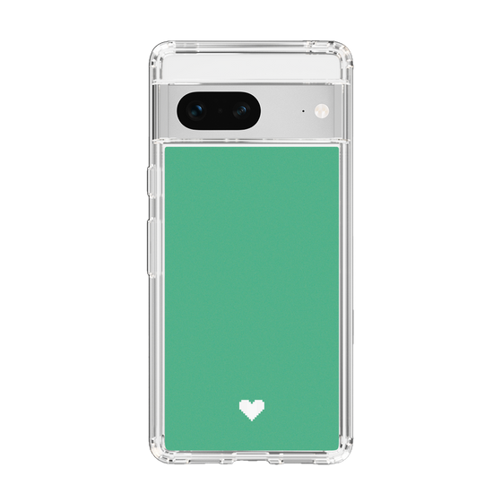 Slim Protection Case［ Original - Favorite Color Heart - Green ］
