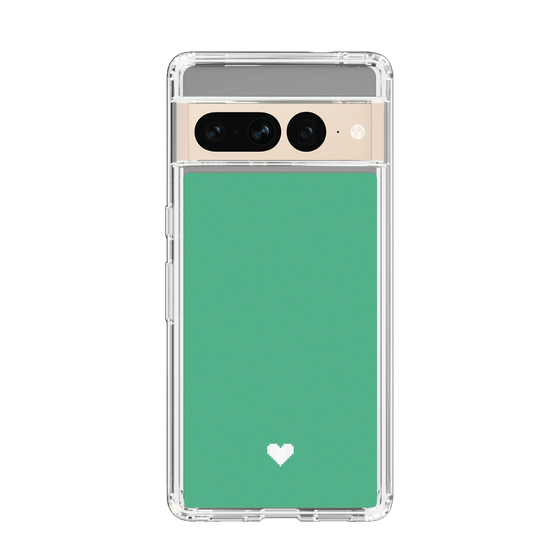 Slim Protection Case［ Original - Favorite Color Heart - Green ］
