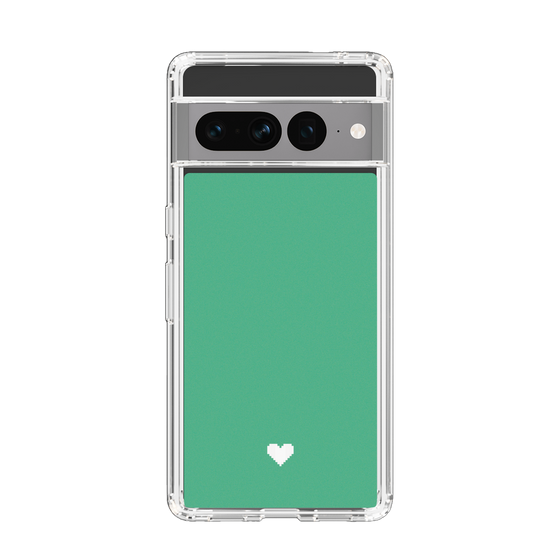 Slim Protection Case［ Original - Favorite Color Heart - Green ］