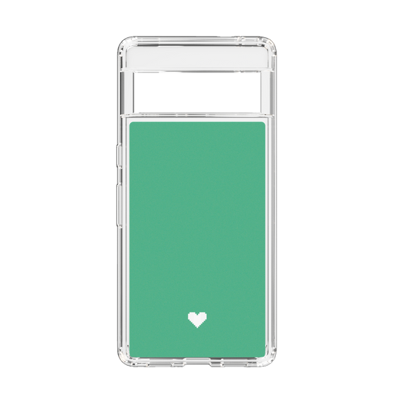 Slim Protection Case［ Original - Favorite Color Heart - Green ］