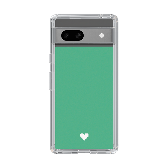 Slim Protection Case［ Original - Favorite Color Heart - Green ］