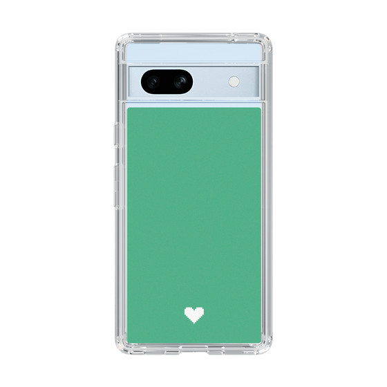 Slim Protection Case［ Original - Favorite Color Heart - Green ］