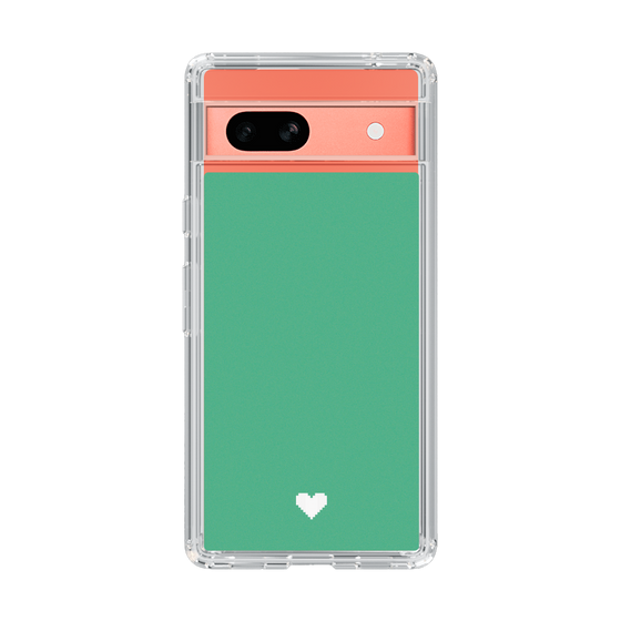Slim Protection Case［ Original - Favorite Color Heart - Green ］