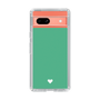 Slim Protection Case［ Original - Favorite Color Heart - Green ］