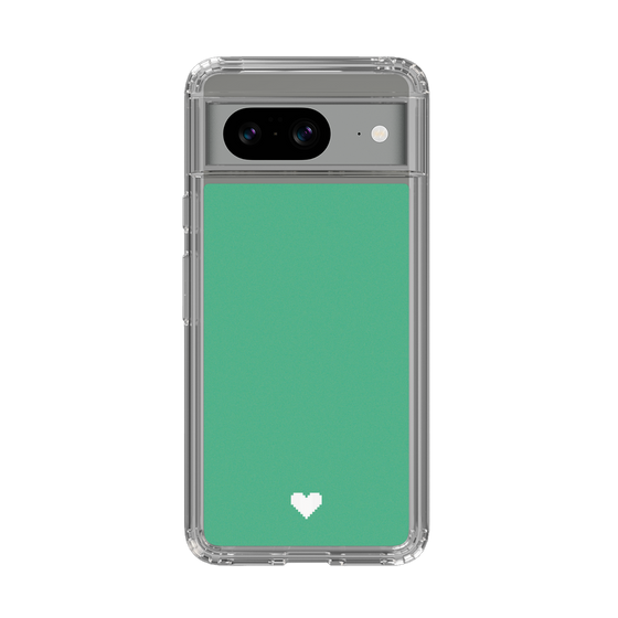 Slim Protection Case［ Original - Favorite Color Heart - Green ］