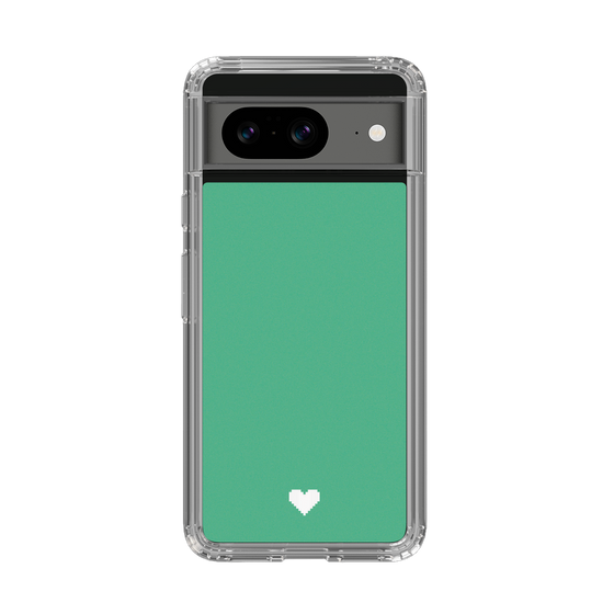 Slim Protection Case［ Original - Favorite Color Heart - Green ］