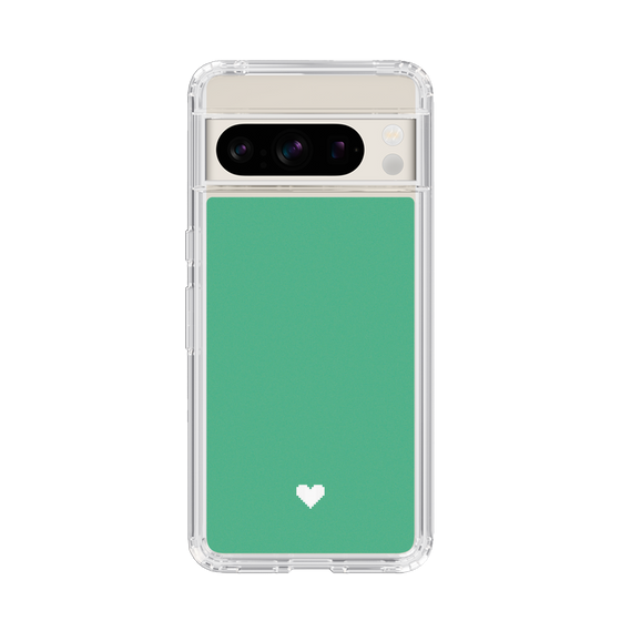 Slim Protection Case［ Original - Favorite Color Heart - Green ］