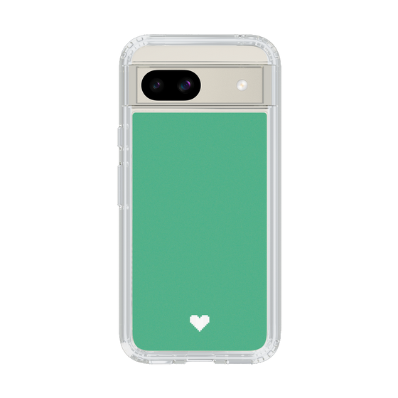 Slim Protection Case［ Original - Favorite Color Heart - Green ］