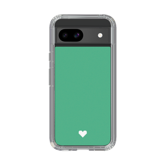 Slim Protection Case［ Original - Favorite Color Heart - Green ］