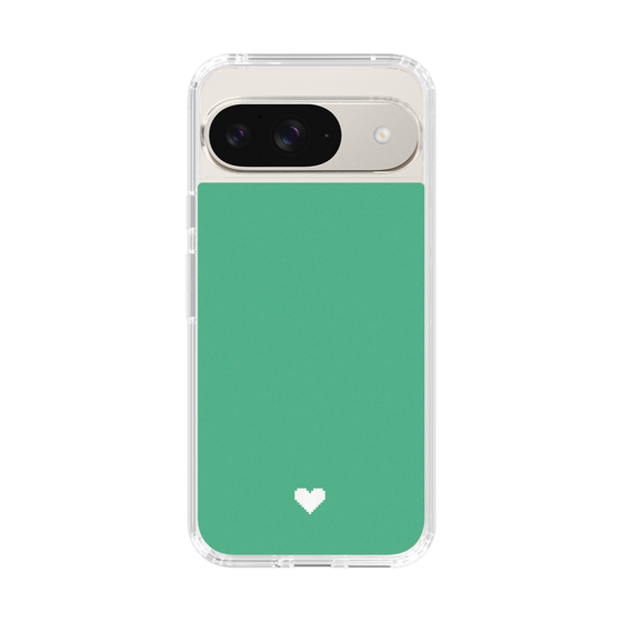 Slim Protection Case［ Original - Favorite Color Heart - Green ］