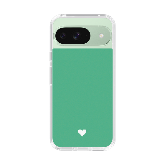 Slim Protection Case［ Original - Favorite Color Heart - Green ］
