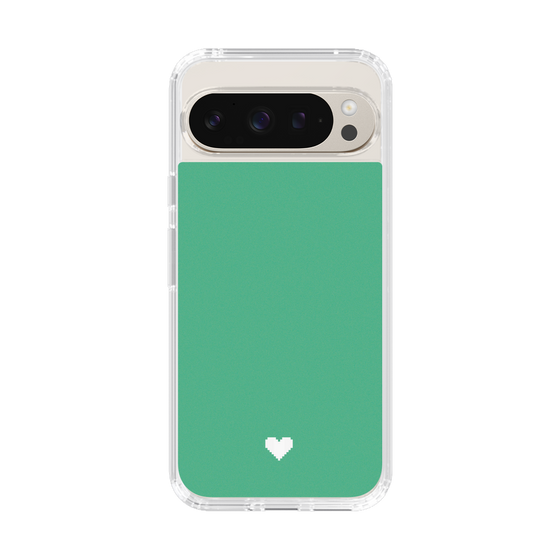 Slim Protection Case［ Original - Favorite Color Heart - Green ］