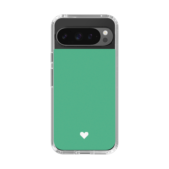 Slim Protection Case［ Original - Favorite Color Heart - Green ］