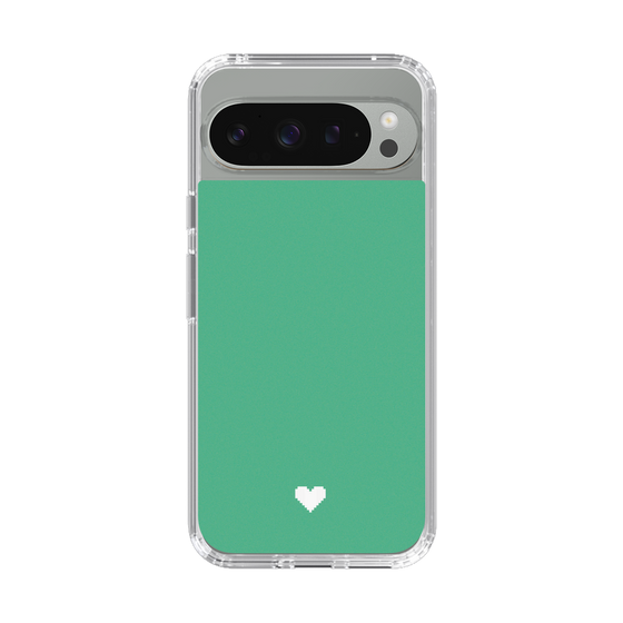 Slim Protection Case［ Original - Favorite Color Heart - Green ］