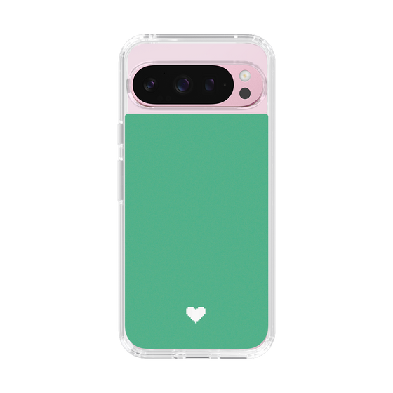 Slim Protection Case［ Original - Favorite Color Heart - Green ］