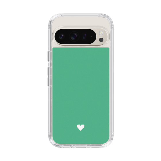 Slim Protection Case［ Original - Favorite Color Heart - Green ］