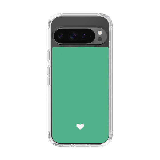 Slim Protection Case［ Original - Favorite Color Heart - Green ］