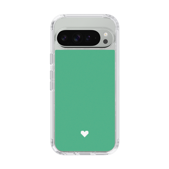 Slim Protection Case［ Original - Favorite Color Heart - Green ］