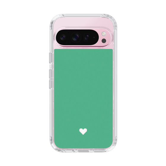 Slim Protection Case［ Original - Favorite Color Heart - Green ］