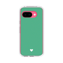 Slim Protection Case［ Original - Favorite Color Heart - Green ］