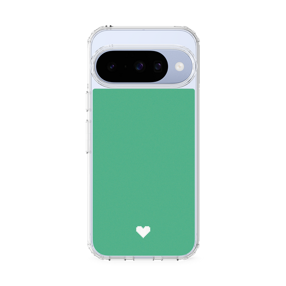 Slim Protection Case［ Original - Favorite Color Heart - Green ］
