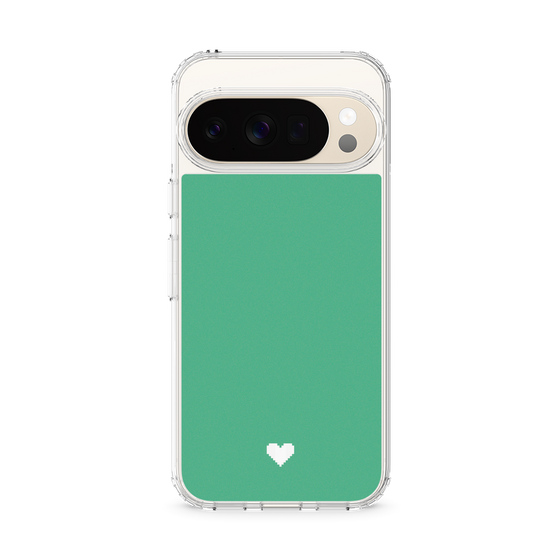 Slim Protection Case［ Original - Favorite Color Heart - Green ］