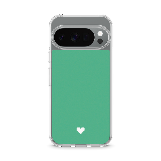 Slim Protection Case［ Original - Favorite Color Heart - Green ］
