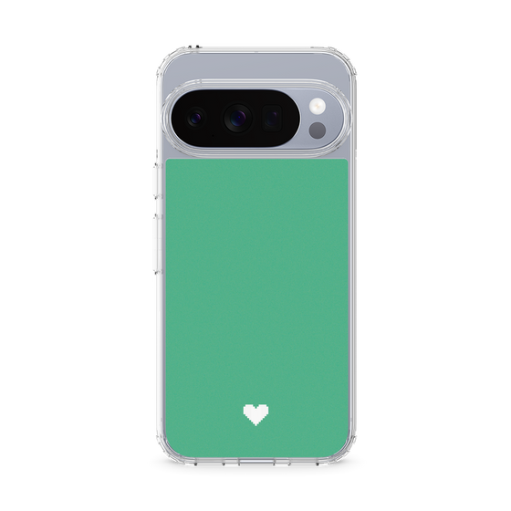 Slim Protection Case［ Original - Favorite Color Heart - Green ］